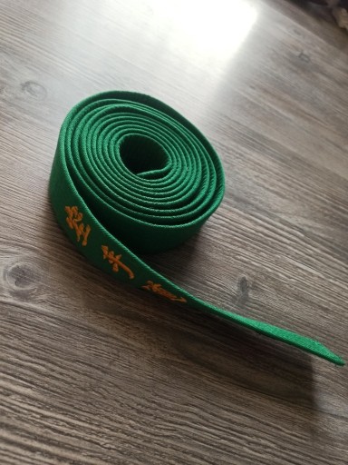 Zdjęcie oferty: Pas do karate zielony Sochin 2,8m
