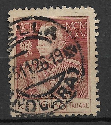 Zdjęcie oferty: Włochy, Mi: IT 222, 1925 rok