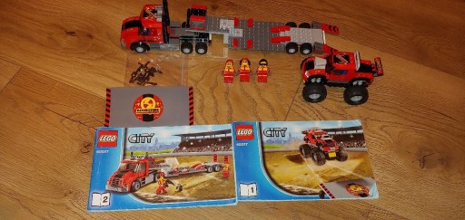 Zdjęcie oferty: LEGO City 60027 Transporter Monster Trucka