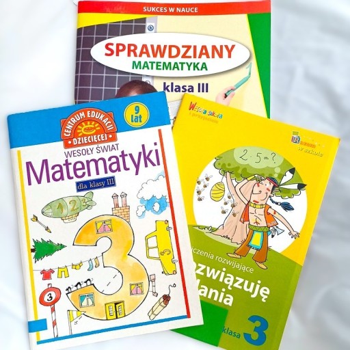 Zdjęcie oferty: Zabawy ćwiczenia matematyczne klasa II 7, 8, 9 lat unikat