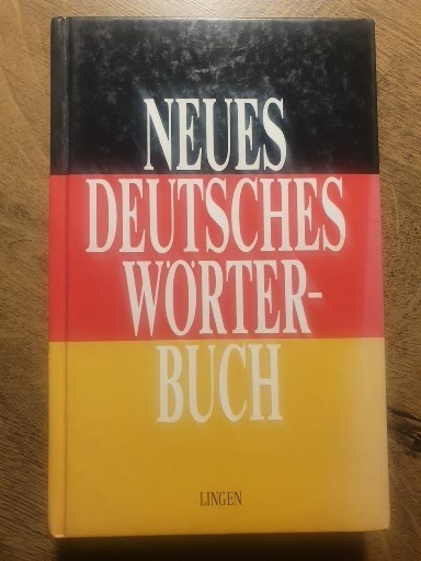 Zdjęcie oferty: Neues Deutsches Worter-Buch.