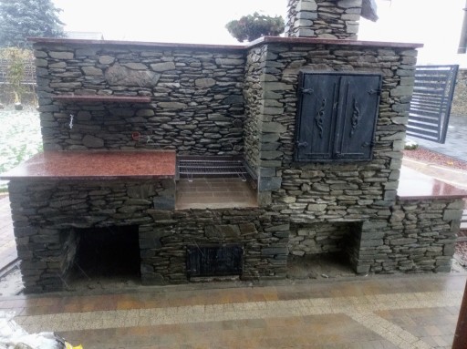 Zdjęcie oferty: Wędzarnia grill ogrodowy z kamienia, murowany