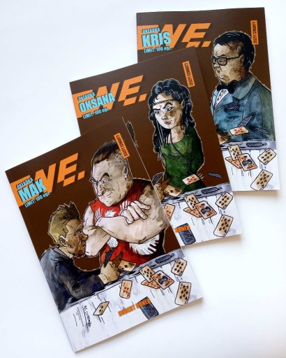 Zdjęcie oferty: Komiks W.E. zeszyt 4 - trzy edycje LIMIT