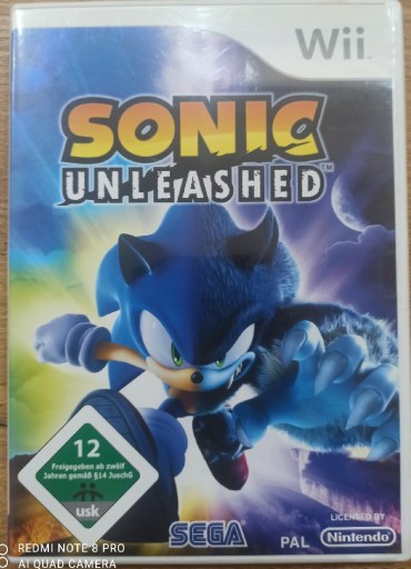 Zdjęcie oferty: Sonic Unleashed Nintendo Wii stan bdb