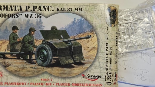 Zdjęcie oferty: Armata p.panc. BOFORS 37mm MIRAGE