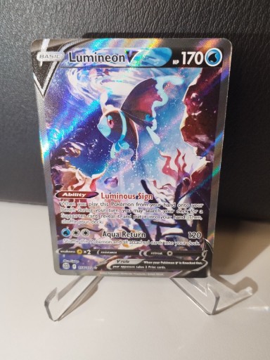 Zdjęcie oferty: Karta Pokemon Lumineon V 156/172 (Brilliant Stars)