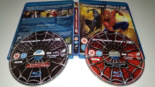 Zdjęcie oferty: SPIDER-MAN 3 - 2 dyski Blu-ray polski lektor