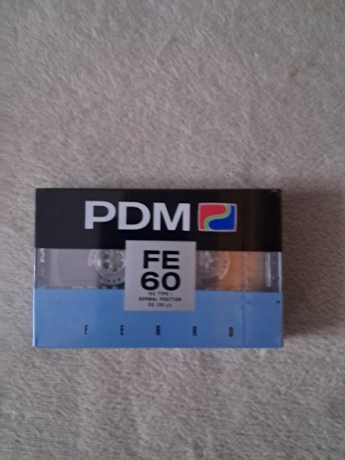 Zdjęcie oferty: Kaseta magnetofonowa PDM FE 60 żelazo 