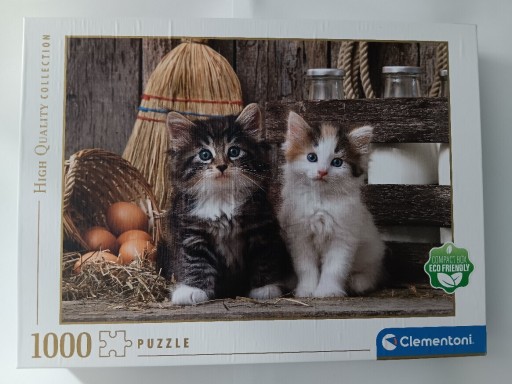 Zdjęcie oferty: Puzzle Clementoni Koty 1000