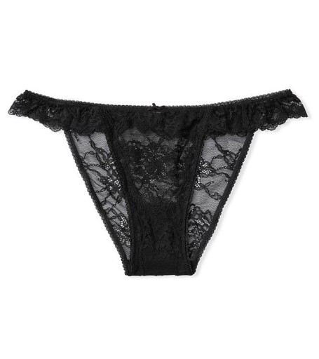 Zdjęcie oferty: Victoria’s Secret majtki S XS czarne koronka sexy