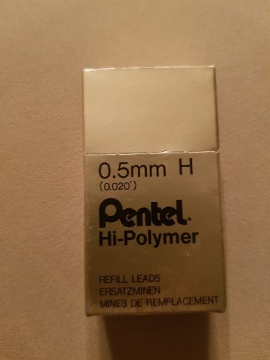 Zdjęcie oferty: Grafity do automatycznego ołówka 0,5 MM H