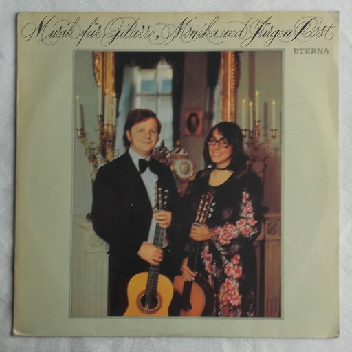 Zdjęcie oferty: Muzyka na gitarę, Monika i Jurgen Rost gitara, winyl 1981 r.