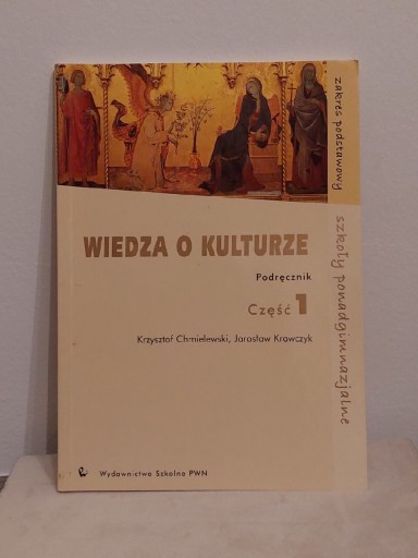 Zdjęcie oferty: Wiedza o kulturze część 1 podręcznik książka