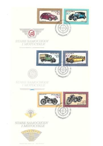 Zdjęcie oferty: FDC Fi 2944-2949   1987 r.     F681