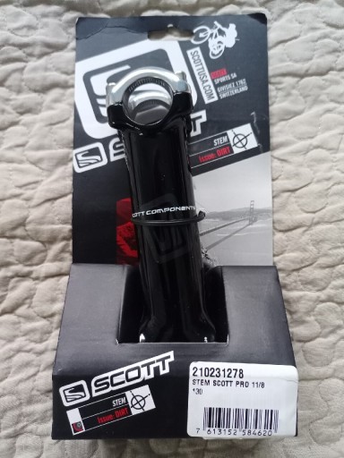 Zdjęcie oferty: Mostek Scott PRO 11/8, długość 130 mm, alu