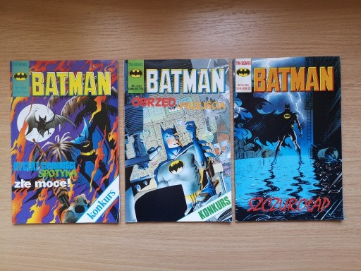 Zdjęcie oferty: Batman 10, 11, 12/1991 Unikat w takim stanie.