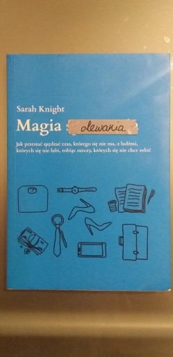 Zdjęcie oferty: Knight Sarah Magia Olewania