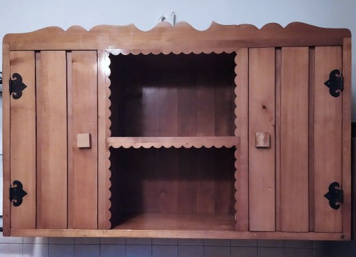 Zdjęcie oferty: Dwie szafki kuchenne Cepelia drewno lakierowane