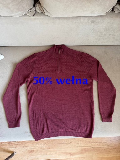Zdjęcie oferty: Sweter męski 50% wełna Urban Pioneers r. L - stan perfekt!