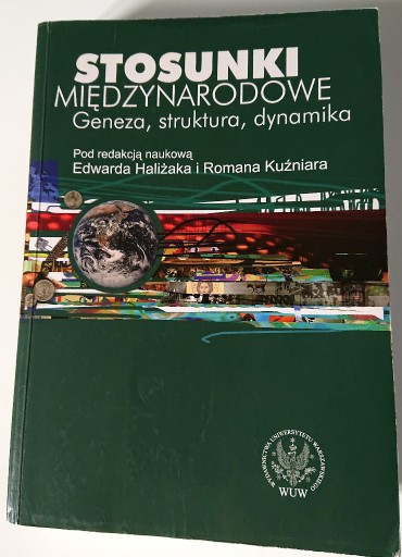 Zdjęcie oferty: Stosunki międzynarodowe HALIŻAK KUŹNIAR