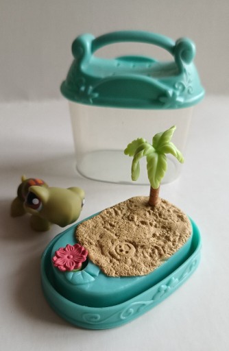 Zdjęcie oferty: Przenośne terrarium Littlest Pet Shop + żółw
