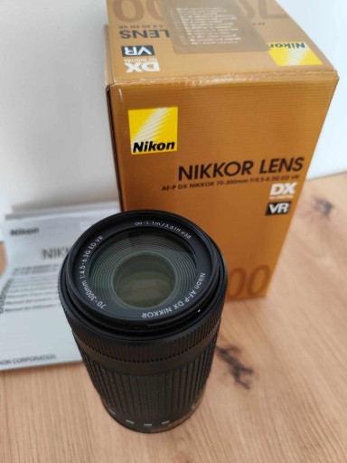 Zdjęcie oferty: Obiektyw AF-P DX NIKKOR 70-300mm f/4.5-6.3G ED VR