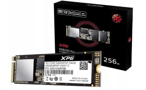 Zdjęcie oferty: Dysk SSD Adata XPG SX8200 PRO 256GB M.2 PCIe