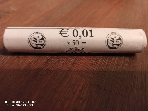 Zdjęcie oferty: 0,01 € Rolka mennicza z 1999 , Belgia