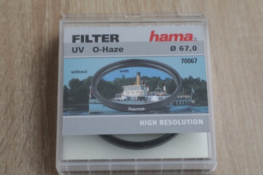 Zdjęcie oferty: Filtr UV HAMA HR (IV) 67 mm