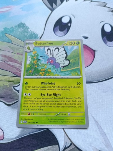 Zdjęcie oferty: Karta Pokemon Butterfree (Mew 012) 