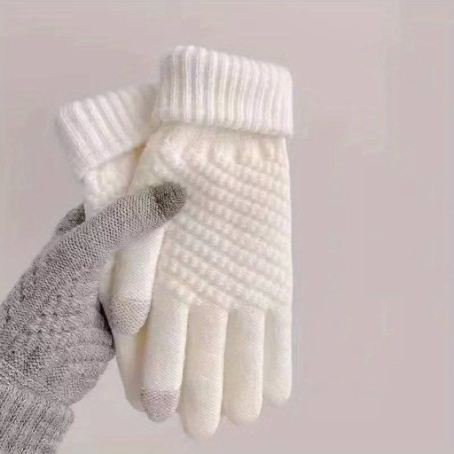 Zdjęcie oferty: 1para termicznych zimowych wełnianych rękawiczek