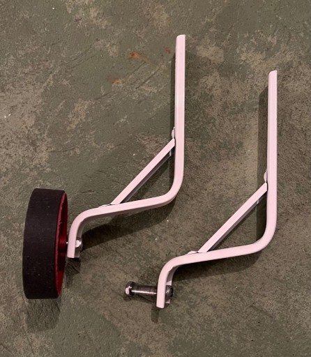 Zdjęcie oferty: Kółka boczne do rowerka dziecięcego białe 