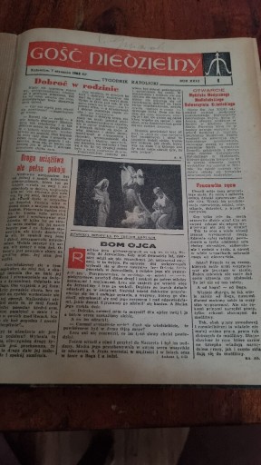 Zdjęcie oferty: Gość niedzielny 1961 rocznik