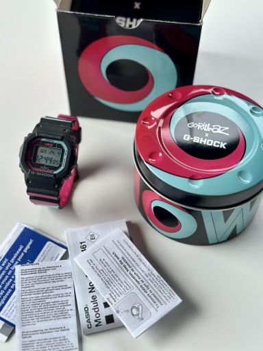 Zdjęcie oferty: CASIO GORILLAZ x G-SHOCK GW-B5600GZ-1ER KOMPLET