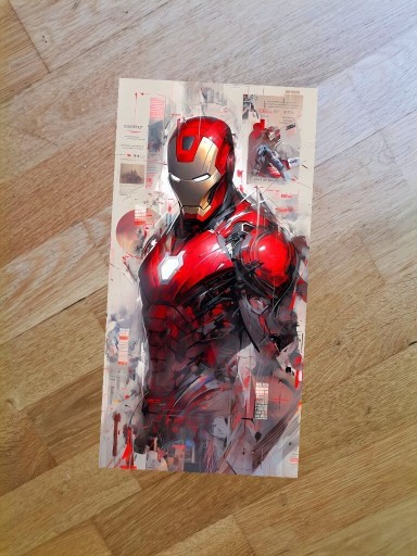 Zdjęcie oferty: Plakat 21x29cm Marvel anime manga unikat