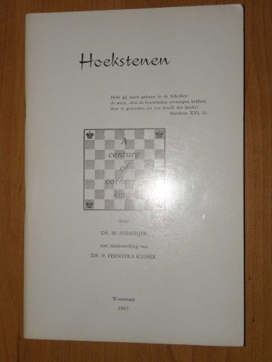 Zdjęcie oferty: Hoekstenen - A Century of Cornered Kings