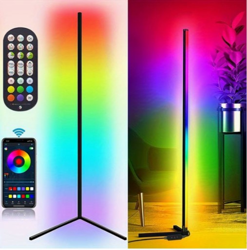 Zdjęcie oferty: Lampa narożna nowoczesna LED RGB 165cm Prezent Wow