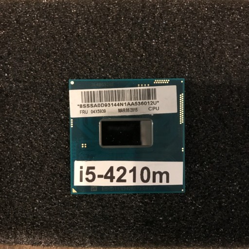 Zdjęcie oferty: Procesor Intel i5-4210M 2,6 GHz 04X5939