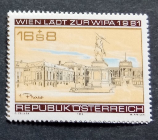 Zdjęcie oferty: Znaczki** Austria 1981r Mi1665 Wystawa Filatelist