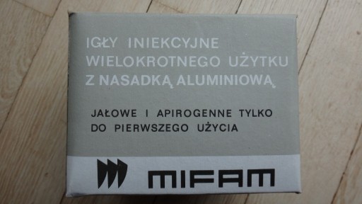 Zdjęcie oferty: Igły iniekcyjne MIFAM 0,5x25