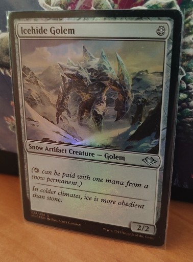 Zdjęcie oferty: Karta Magic: The Gathering - Icehide Golem FOIL