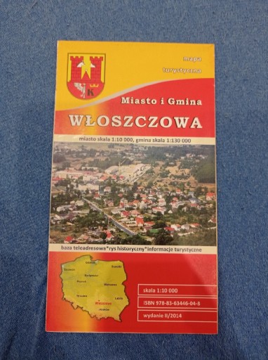 Zdjęcie oferty: Włoszczowa mapa 