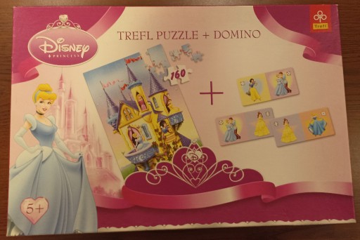 Zdjęcie oferty: Puzzle Trefl Księżniczki Disneya + Domino