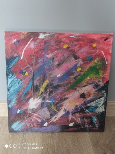 Zdjęcie oferty: Obraz "Chaos" 40x40