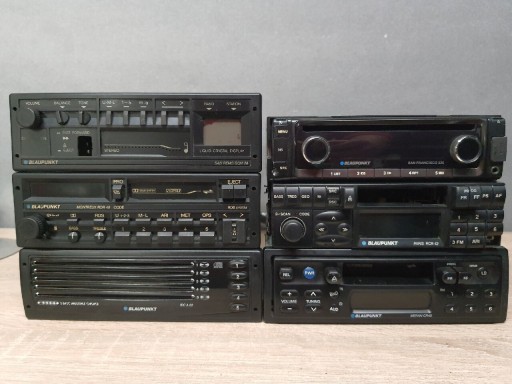 Zdjęcie oferty: Radio samochodowe 6x Blaupunkt Montreux, Paris, San Francisco, Meran Klasyk