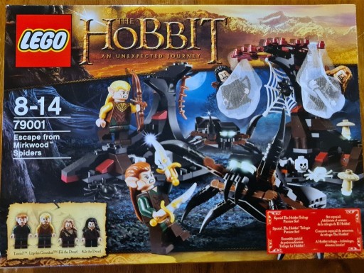 Zdjęcie oferty: NOWE LEGO 79001 Hobbit Mirkwood Spiders Ucieczka