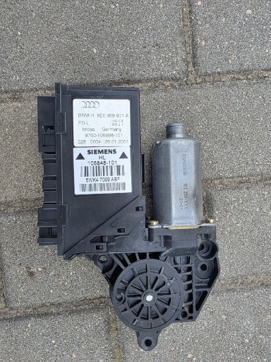 Zdjęcie oferty: Silniczek podnoszenia szyby Lewy tył  Audi A4B6 8E0959801A