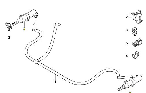 Zdjęcie oferty: BMW DYSZA SPRYSKIWACZA LAMP BMW 3 E92 E93