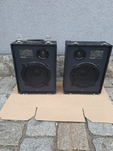 Zdjęcie oferty: Kolumny stereo panasonic national przenośne japan