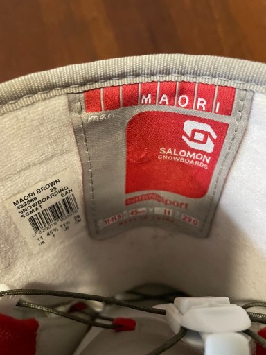 Zdjęcie oferty: Buty Snowboardowe Salomon Maori